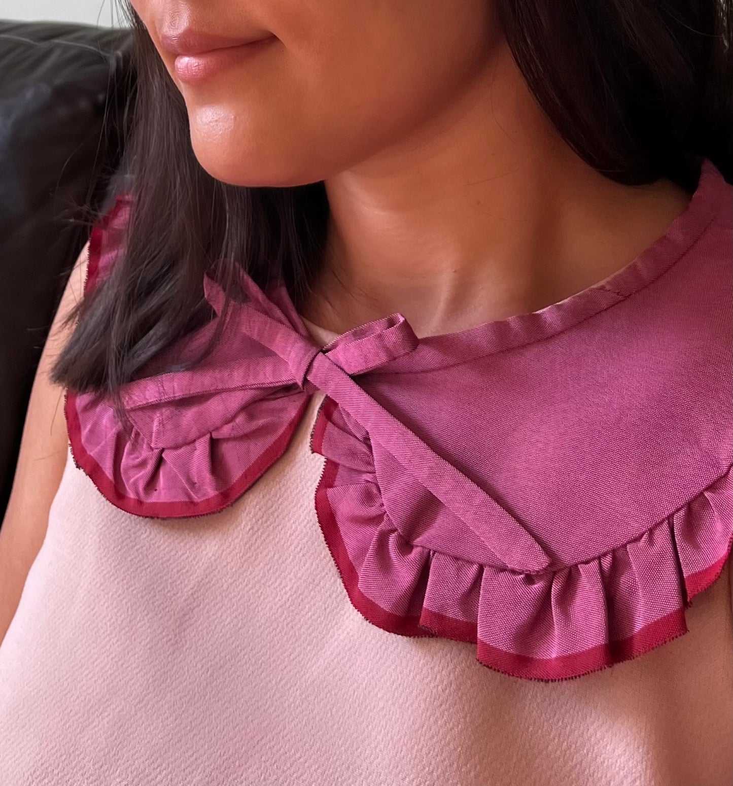 Keteni Collar-Dark Pink