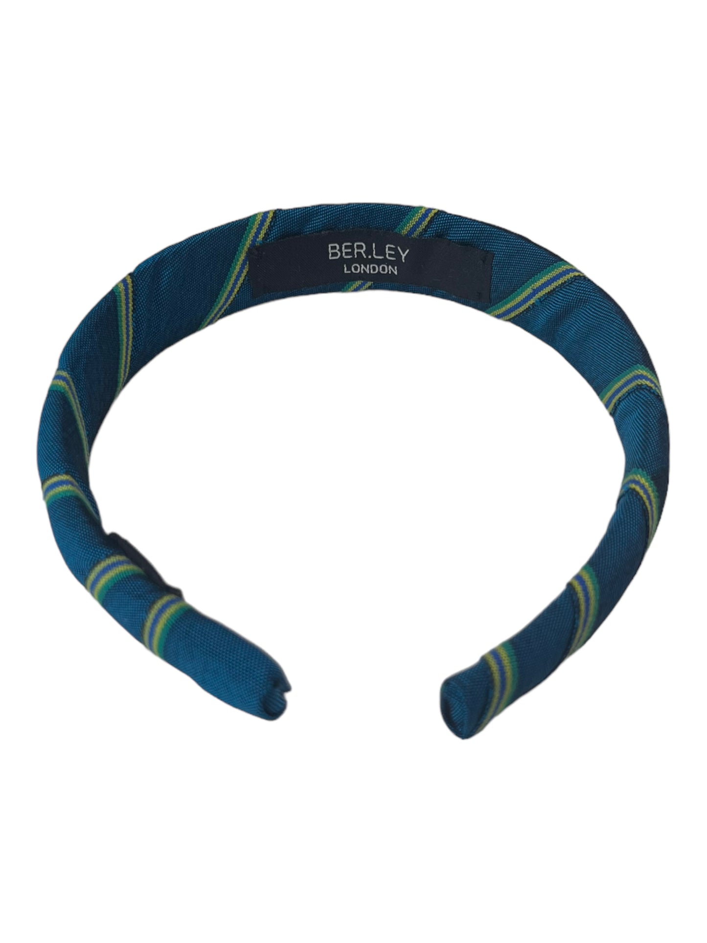 Keteni Headband-Striped Petrol Blue