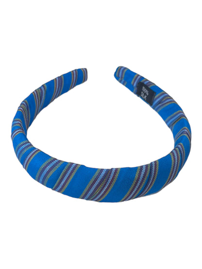 Keteni Headband-Striped Blue