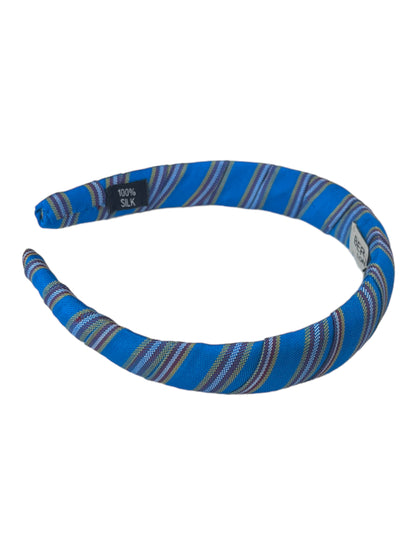 Keteni Headband-Striped Blue