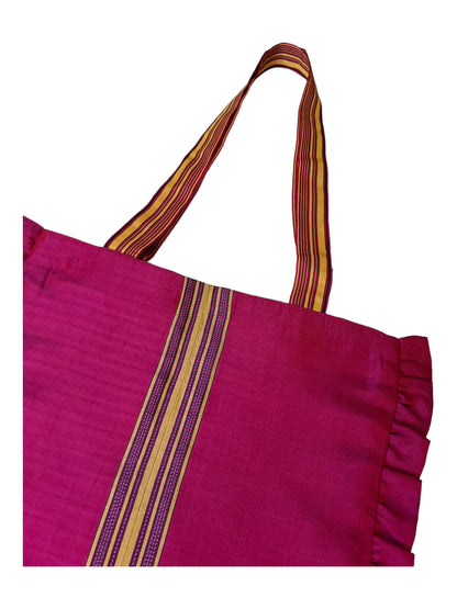 Keteni Tote Bag-Fuchsia