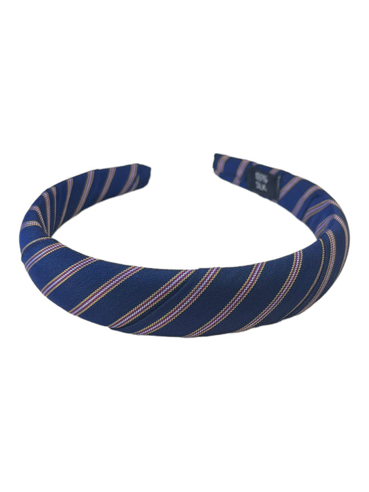 Keteni Headband-Striped Navy