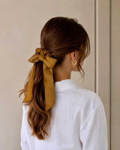 Keteni hair bow - Cinnamon