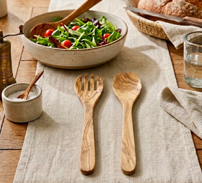 Wooden Salad Servers