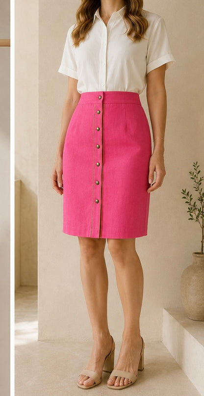Keteni Collection Skirt - Pink