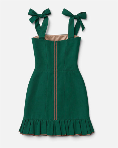Keteni Dress - Dark Green