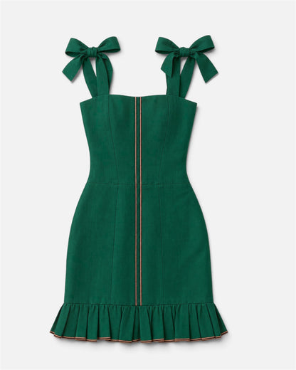 Keteni Dress - Dark Green