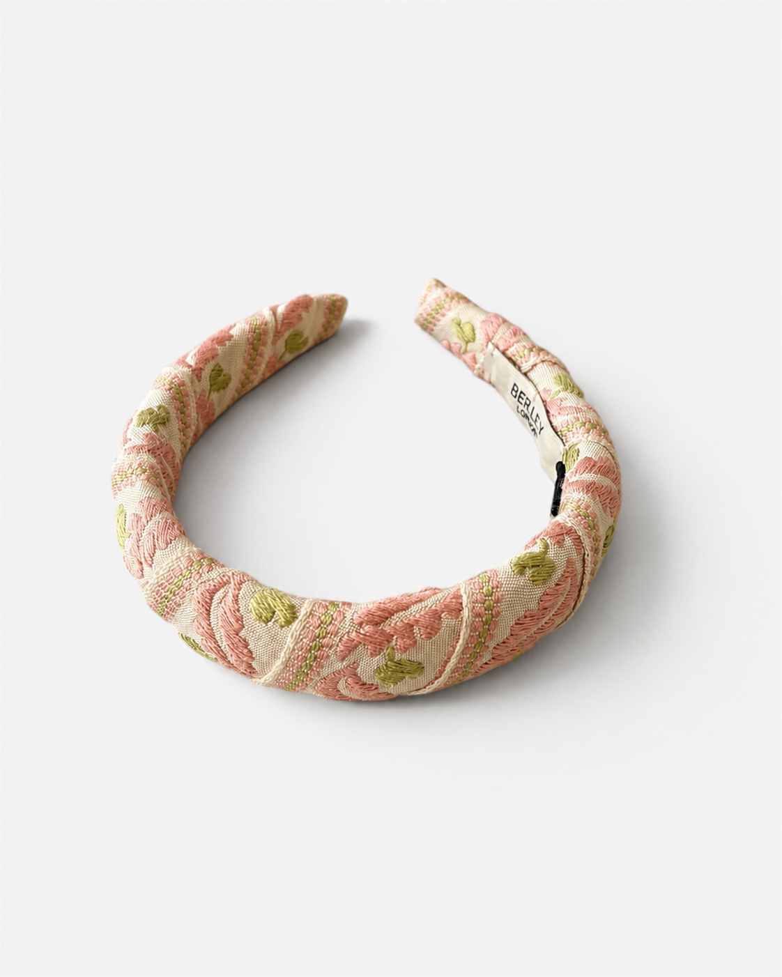 Cotton Headband - Floral Pink