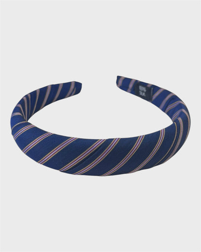 Keteni Headband-Striped Navy